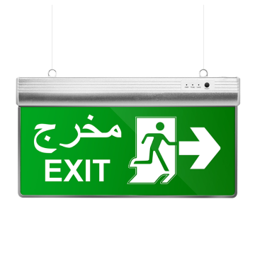 Emergency exit signs for hotels