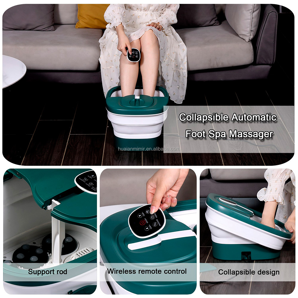 collapsible foot bath massager