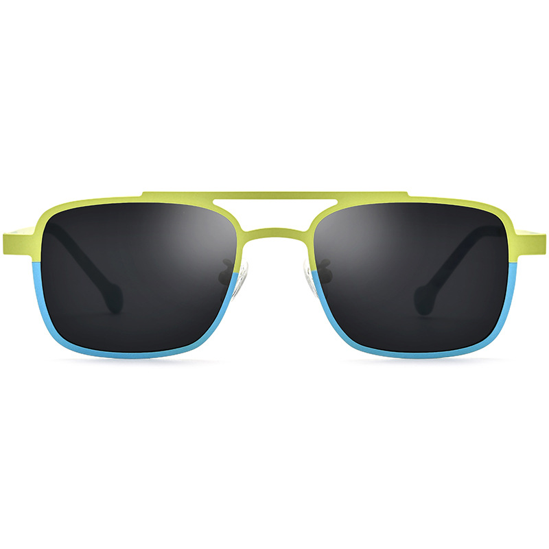 Titanium Acetate Aviator Sunglasses
