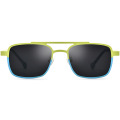 Titanium Acetate Aviator Sunglasses