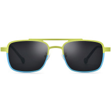 Titanium Sunglasses Titanium Acetate Aviator Sunglasses Supplier