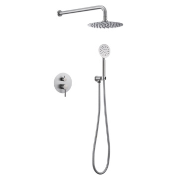 Ensemble de douche brossé 304 en acier inoxydable