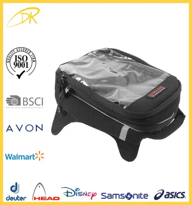 Wholesale custom waterproof motorcycle tank bag, clear pvc saddle bags for motorcycle