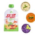 Baby Reusable Food Supplement Bag Homemade Puree Portable Fruit And Vegetable Food Pouch Milk Bag Milk Bag 8 Pack