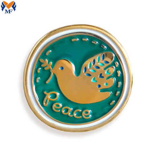 Metal Zinc Alloy Custom Enamel Pin Glow