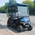 2-seater golf cart with bucket