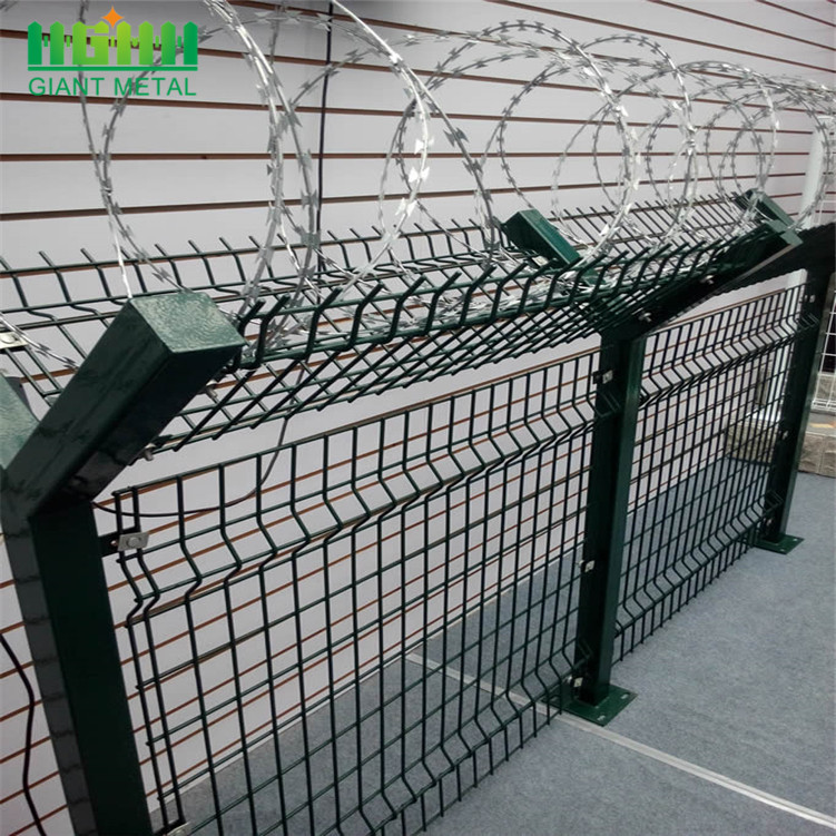 Razor barbed wire fence anti-theft barbed wire mesh