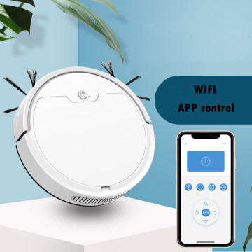 Smart Robotic Vakuum Cleaner mit WLAN -Kontrolle für das Fegen und Wischen