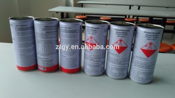 Methyl Bromide can box aerosol spray can