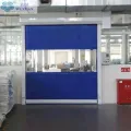Bên ngoài PVC cuộn cửa màn trập cho nhà máy
