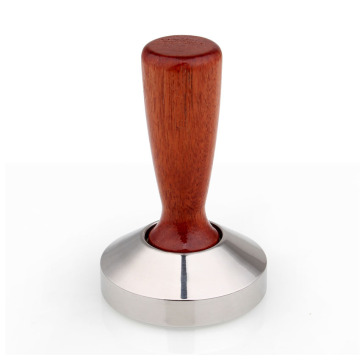 Hot Sale Stainless Steel Coffee Tamper With Wood Handle