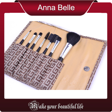 7pcs eco bamboo cosmetic makeup brush set