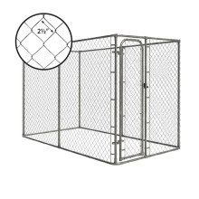 DIY Durable Galvanized Outside Chain Link Dog Kennel