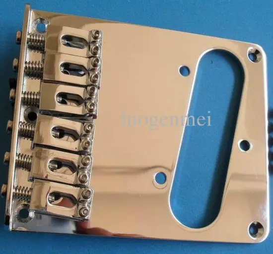 7 string guitar kit like chrome plated guitar bridge