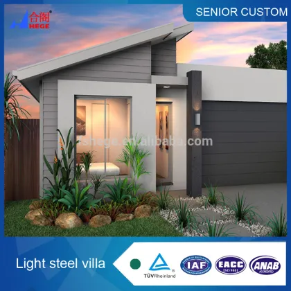 prefabricated Light Steel Materials Villa