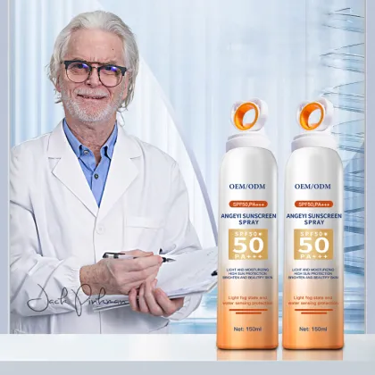 Private Label SPF 50 Face & Body Sunscreen Mist Spray