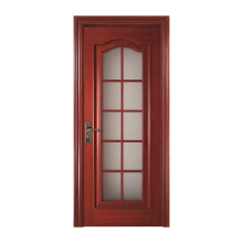 Retro Front Entry Glass Wooden Doors