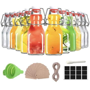12 botellas/set de cerveza de vidrio sellado