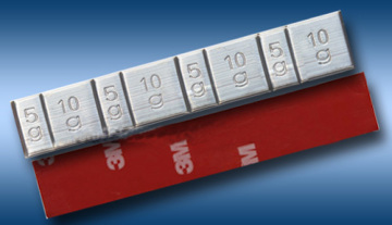 Pb Stick-on /Adhesive Wheel Weight with 3M tape