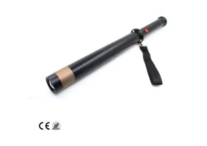 Aluminum baseball bat led self defense flashlight