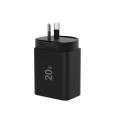 Chargeur mural USB-C QC3.0 Chargeur rapide pour téléphone portable