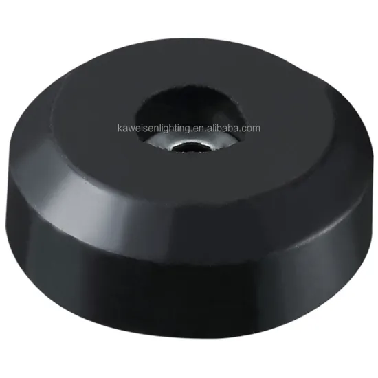 Industrial Furniture Legs and Equipment Feet: Durable Rubber Bases with Metal Gaskets