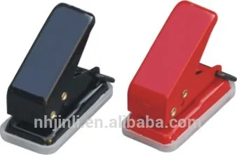 Mini one hole metal paper punch