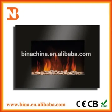 2015 remote control flat decor flame electric fireplace heater