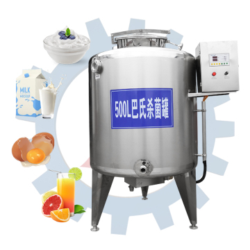 Yogurt da latte su piccola scala che produce la macchina per pastorizzazione del latte 50L-500L in vendita