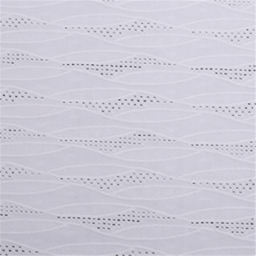 100% Polyester Knit Imitation Embroidery Jacquard Fabric