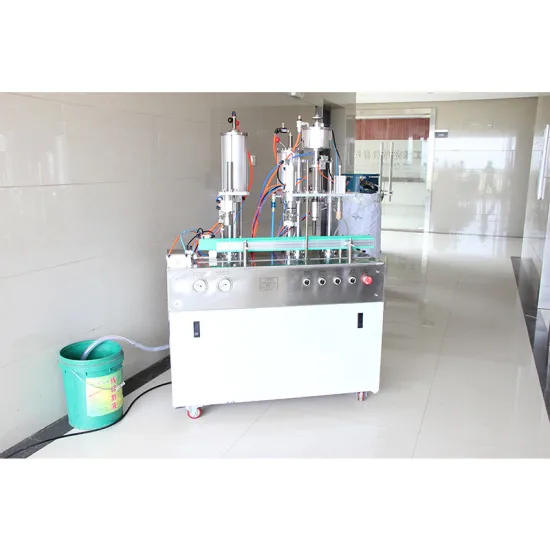 Semi-Automatic Aerosol Spray Filling Machine for Leather Cleaner