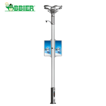 BBIER IP65 Waterproof Smart City Pole System: CCTV Camera and Smart Street Lighting