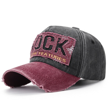 Retro Spring and Autumn Visor Hat - Korean Style Tidal Wash Duck Cap