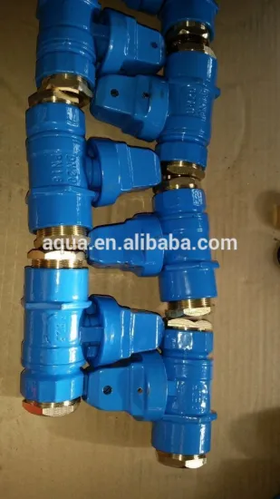 DI compression Ball Valve for PE pipe