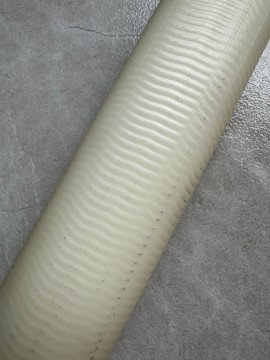 High impact polystyrene HIPS rods white color
