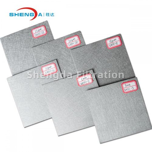 Sintered धातु फाइबर ने फिल्टर तत्व महसूस किया