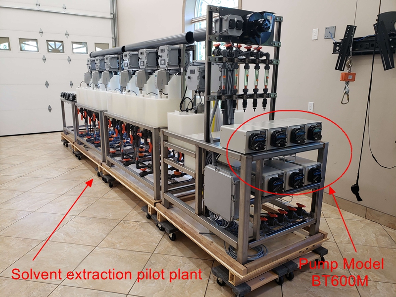 Solvent Extraction Pilot Plant 3