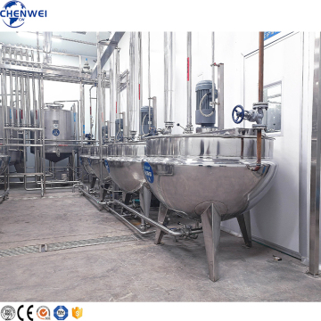100L-500L غاز/التدفئة الكهربائية غلاية غلاية SS316 غلاف مطلي مع المحرض