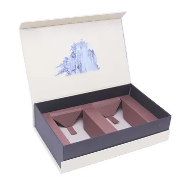 Packaging Gift Rigid Paper Custom Cardboard tea Box