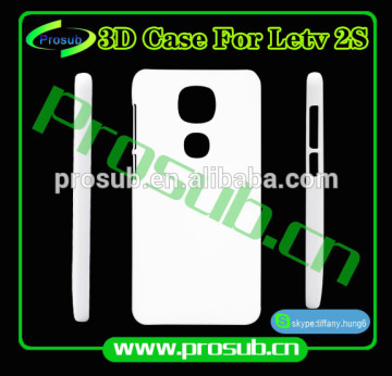 3d sublimation heat transfer blank smartphone case cover skin for Prosub-Letv 2s