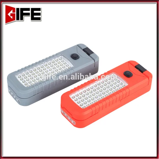 GF-7004 Super bright 60+4 LED Rollover folding Working light with a hook and magnet