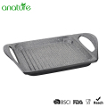 Multi-fungsi Die Cast Non Stick Aluminium Grill Pan