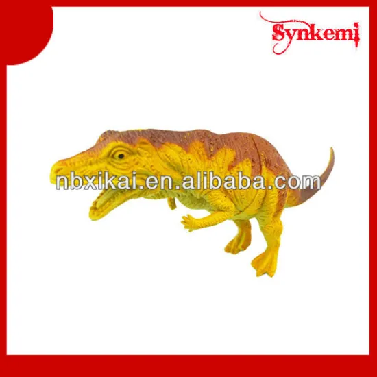 Plastic dinosaur fossils toy