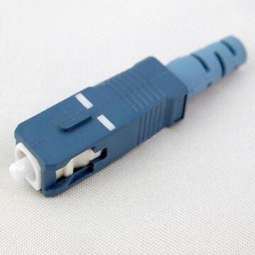 Single Mode Fiber Optic Pigtail with SC/PC Connector, Used as Optical Active Components