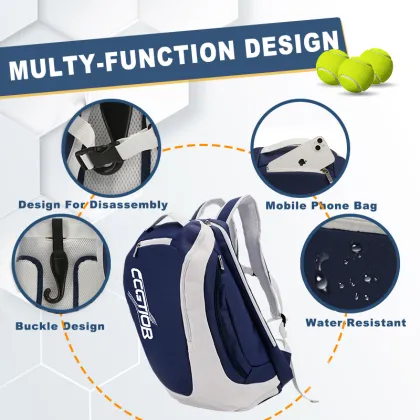 Durable Padel Backpack for Ultimate Court Gear Organization