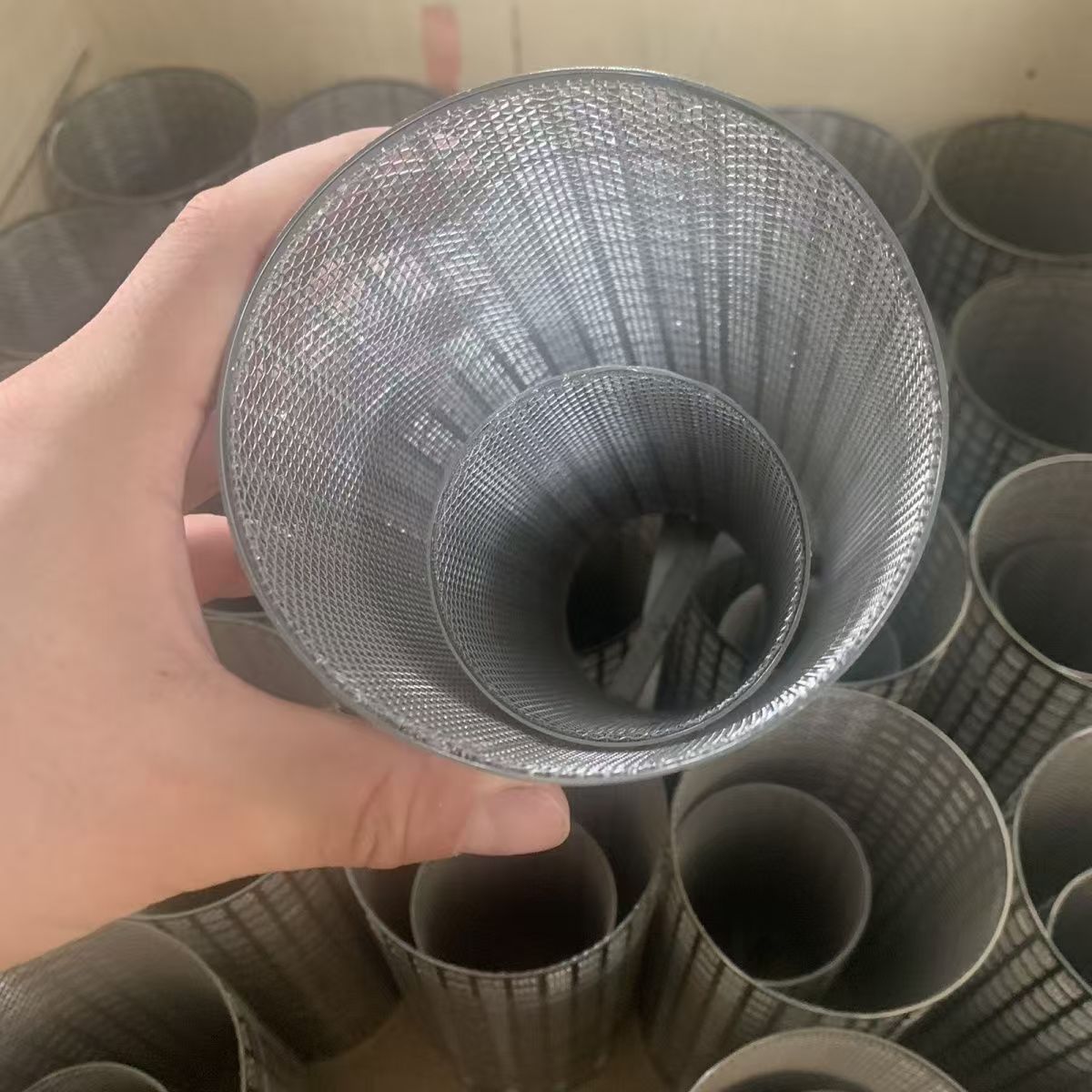 stainless steel basket filter cartridge