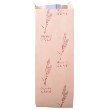 Hot Sale Tear Notch Bread Packing Gusset Pouch