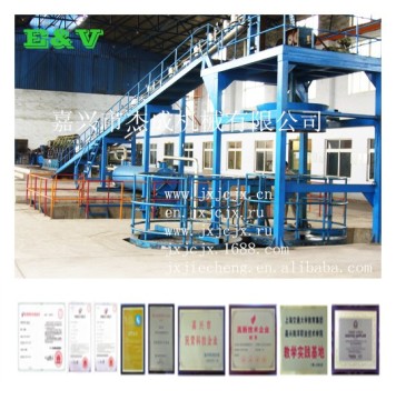 aluminum ingot continuous casting and rolling line CCR