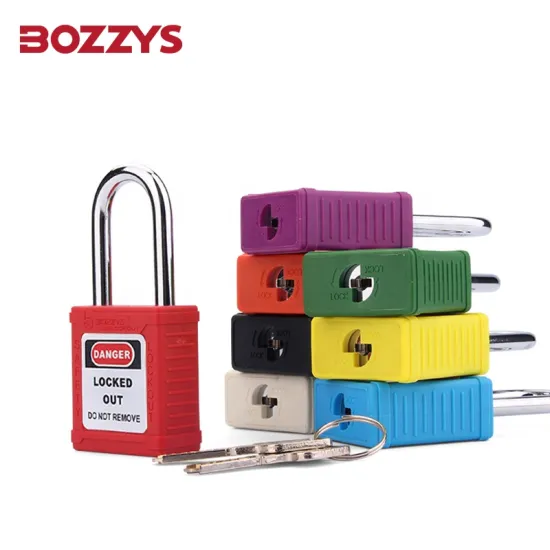 BOZZYS 38mm Multicolor Safety Padlock with Custom Laser Coding and Master Key