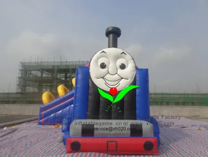 New arrived giant inflatable Thomas train combo